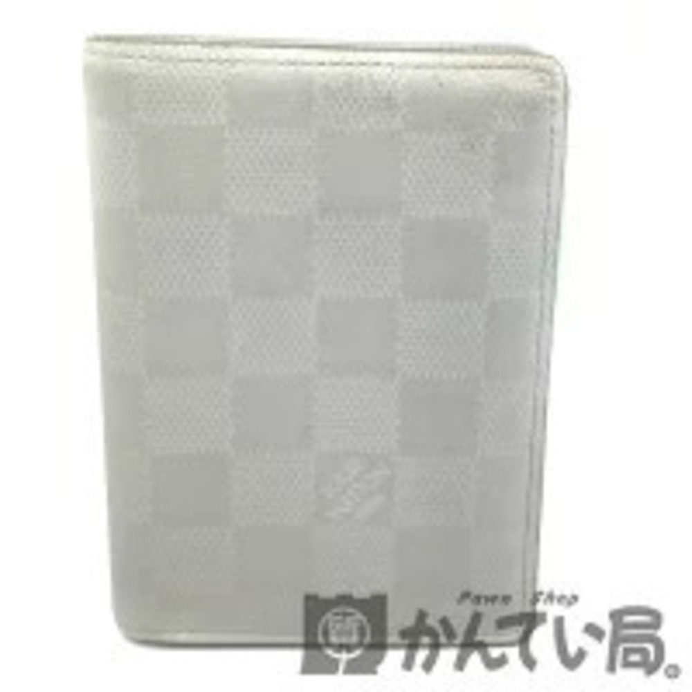 Louis Vuitton Damier Compact Infini James Bi Portefeuille fold Wallet Arctic